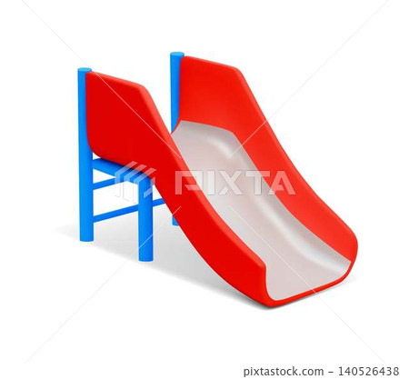 Colorful Playground Slide Illustration Colorful Playground Slide Illustration 140526438