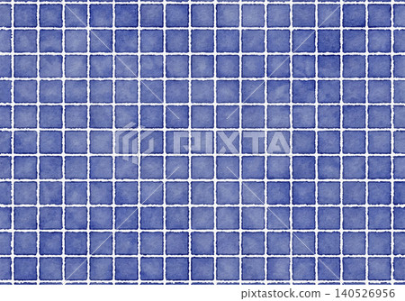 Hand-drawn style, soft texture, blue tile/grid background material. Hand-drawn style, soft texture, blue tile/grid background material. 140526956