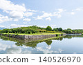 Goryokaku Fort in early summer, beautiful with fresh greenery, Hakodate City, Hokkaido. 140526970