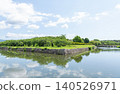 Goryokaku Fort in early summer, beautiful with fresh greenery, Hakodate City, Hokkaido. 140526971