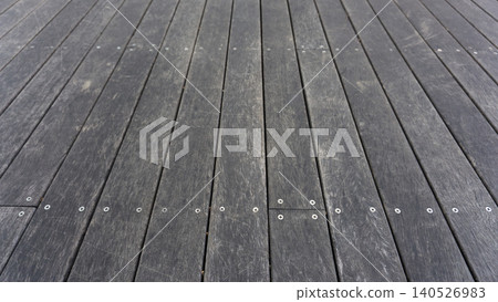 Old wooden deck Old wooden deck 140526983