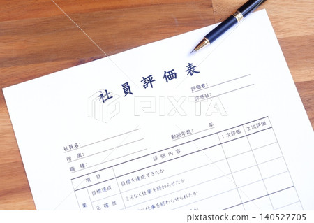 員工評估表 - 公司人力資源部門在考慮人員安置、晉升、加薪等時所使用的「員工評估表」。 員工評估表 - 公司人力資源部門在考慮人員安置、晉升、加薪等時所使用的「員工評估表」。 140527705