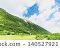 A spectacular view of Senjojiki Cirque from the walking trail. 140527921