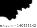 以恐怖為主題的邊框向量圖，表達了黑暗的侵蝕和令人不安的氛圍。 140528142
