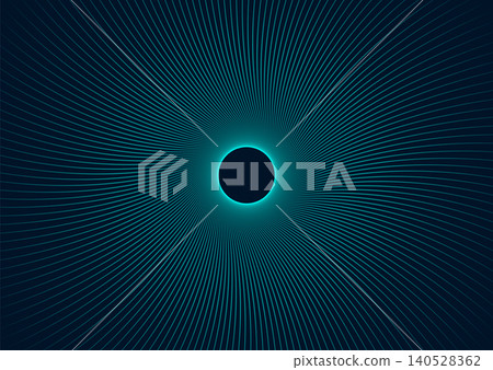 Blue neon laser spiral wavy lines abstract technology background Blue neon laser spiral wavy lines abstract technology background 140528362