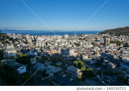 靜岡縣伊東市街景 靜岡縣伊東市街景 140530721