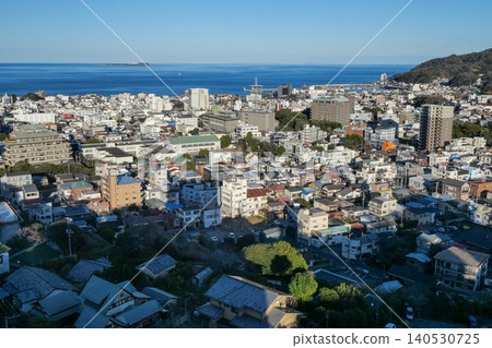 靜岡縣伊東市街景 靜岡縣伊東市街景 140530725