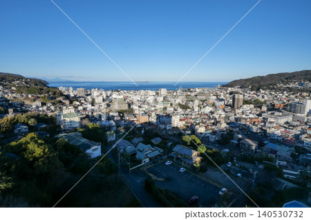 靜岡縣伊東市街景 靜岡縣伊東市街景 140530732