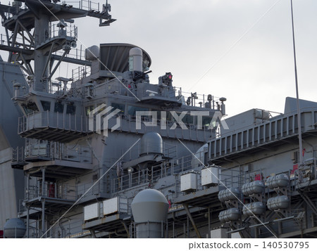 美國級兩棲攻擊艦「美國號」的艦橋 美國級兩棲攻擊艦「美國號」的艦橋 140530795