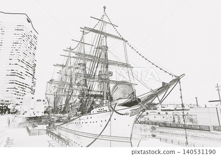 Illustration 13 for the reserved exhibit at the Nippon Maru Sailing Ship Memorial Park. Illustration 13 for the reserved exhibit at the Nippon Maru Sailing Ship Memorial Park. 140531190