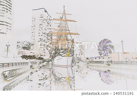Illustration 12 for the reserved exhibit at the Nippon Maru Sailing Ship Memorial Park Illustration 12 for the reserved exhibit at the Nippon Maru Sailing Ship Memorial Park 140531191