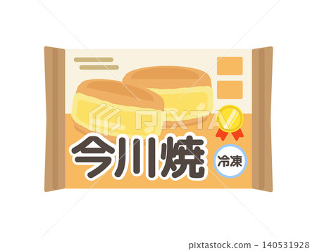 冷凍今川燒(奶油)插圖 冷凍今川燒(奶油)插圖 140531928