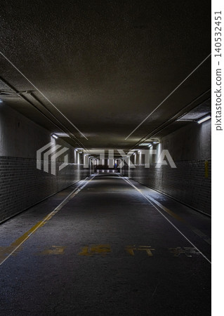 Underpass at Yamagata Station Underpass at Yamagata Station 140532451