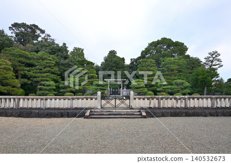 Emperor Chōkei's Saga Higashi Mausoleum (Ukyo-ku, Kyoto City, Kyoto Prefecture) Emperor Chōkei's Saga Higashi Mausoleum (Ukyo-ku, Kyoto City, Kyoto Prefecture) 140532673