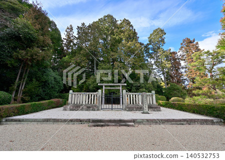 Emperor Tsuchimikado's Kanehara Mausoleum (Nagaokakyo City, Kyoto Prefecture) Emperor Tsuchimikado's Kanehara Mausoleum (Nagaokakyo City, Kyoto Prefecture) 140532753