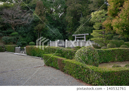 Emperor Tsuchimikado's Kanehara Mausoleum (Nagaokakyo City, Kyoto Prefecture) Emperor Tsuchimikado's Kanehara Mausoleum (Nagaokakyo City, Kyoto Prefecture) 140532761