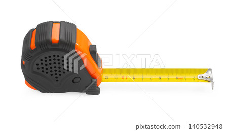 Construction tape measure clipping path isolated on white background Construction tape measure clipping path isolated on white background 140532948