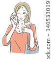 A woman sweating 140533019