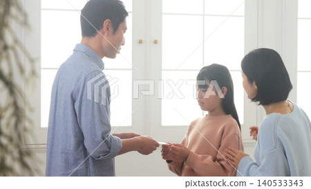 New Year's money relatives family image 140533343