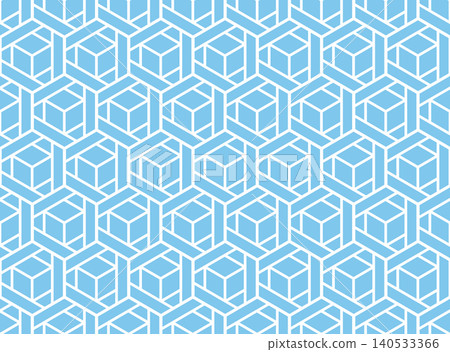 The geometric pattern with lines. Seamless vector background. White and blue texture. Graphic modern pattern. Simple lattice graphic design The geometric pattern with lines. Seamless vector background. White and blue texture. Graphic modern pattern. Simple lattice graphic design 140533366