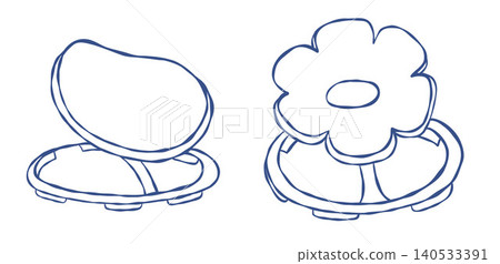 Sensory Balance Board and Flower Wobble Disc Set. Occupational Therapy Kids Equipment. Isolated Vector Line Art. Vestibular Trainer Stability Rocker for Autism, ADHD Movement Therapy and Coordination. Sensory Balance Board and Flower Wobble Disc Set. Occupational Therapy Kids Equipment. Isolated Vector Line Art. Vestibular Trainer Stability Rocker for Autism, ADHD Movement Therapy and Coordination. 140533391