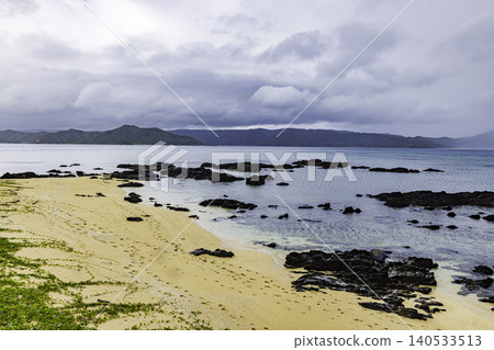 Scenery of Uchidahara Beach, Amami Oshima Island Scenery of Uchidahara Beach, Amami Oshima Island 140533513