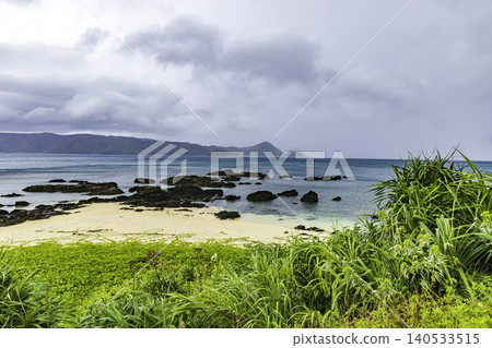 Scenery of Uchidahara Beach, Amami Oshima Island Scenery of Uchidahara Beach, Amami Oshima Island 140533515