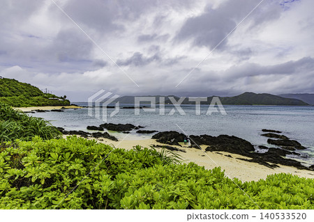 Scenery of Uchidahara Beach, Amami Oshima Island Scenery of Uchidahara Beach, Amami Oshima Island 140533520