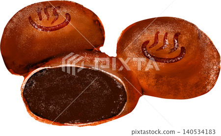 Hot spring steamed buns, brown sugar steamed buns Hot spring steamed buns, brown sugar steamed buns 140534183