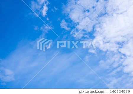 blue sky and white clouds blue sky and white clouds 140534959