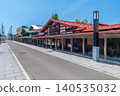 【黑石市中町久美世通】久美世通兩旁林立著酒廠、米店、和服店等商鋪，讓人得以一窺江戶時代普通百姓的生活。 140535032