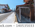 【黑石市中町久美世通】久美世通兩旁林立著酒廠、米店、和服店等商鋪，讓人得以一窺江戶時代普通百姓的生活。 140535033