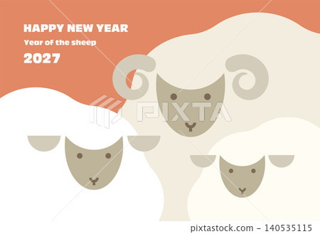 羊年新年賀卡模板 - 向量圖 - 家庭、父母和孩子、羊 - 時尚 羊年新年賀卡模板 - 向量圖 - 家庭、父母和孩子、羊 - 時尚 140535115