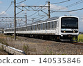 一列209系MUE列車從川越車輛段出發。 140535846