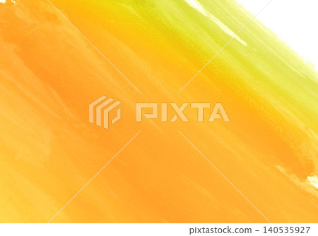 抽象橙色背景水彩畫 抽象橙色背景水彩畫 140535927