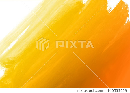 抽象橙色背景水彩畫 抽象橙色背景水彩畫 140535929