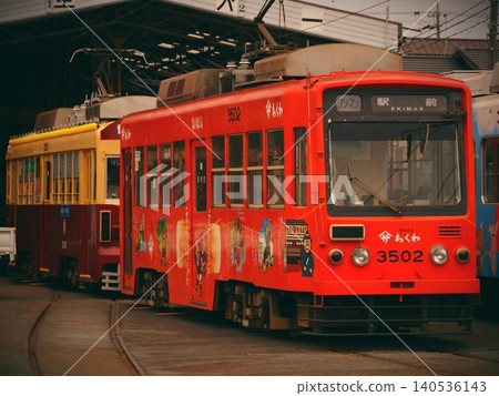 豐橋、赤井口車站電車 豐橋、赤井口車站電車 140536143