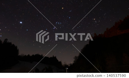 冬季星座與星軌 冬季星座與星軌 140537590