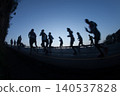 Marathon Runners Unrecognizble Athletes Speed Blurs Marathon Runners Unrecognizble Athletes Speed Blurs 140537828