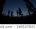 Marathon Runners Unrecognizble Athletes Speed Blurs Marathon Runners Unrecognizble Athletes Speed Blurs 140537831