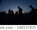 Marathon Runners Unrecognizble Athletes Speed Blurs Marathon Runners Unrecognizble Athletes Speed Blurs 140537835