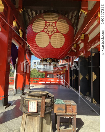 Red lanterns at Osu Kannon Temple Red lanterns at Osu Kannon Temple 140537838