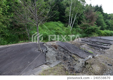 洞爺湖有須地質公園火山遺跡 洞爺湖有須地質公園火山遺跡 140538670