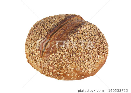 Traditional Loaf of Bread on White. Traditional Loaf of Bread on White. 140538723