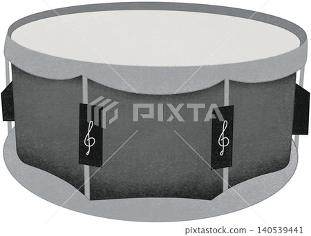 grey drum illustration 140539441