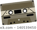 cassette tape illustration 140539450