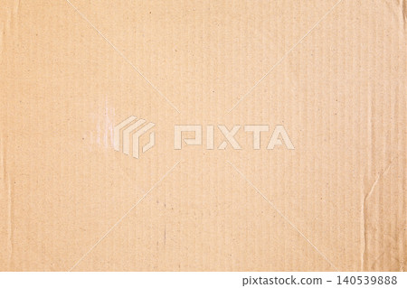 Corrugate Carton box paper board material texture with lines and crease Corrugate Carton box paper board material texture with lines and crease 140539888