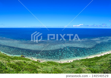 The beautiful seascape of Miyakojima The beautiful seascape of Miyakojima 140540529
