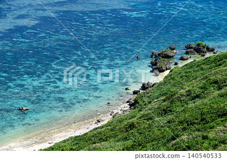 The beautiful seascape of Miyakojima The beautiful seascape of Miyakojima 140540533