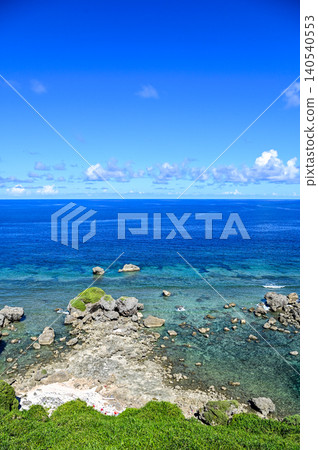 The beautiful seascape of Miyakojima The beautiful seascape of Miyakojima 140540553